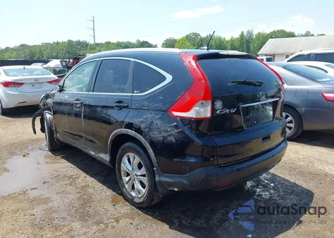 2012 Honda Cr-V Ex-L из США, поврежденный, VIN JHLRM4H71CC010062